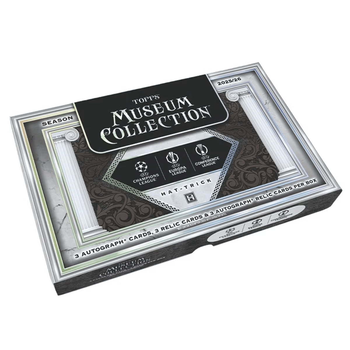 2025/26 Topps Museum Collection UEFA Soccer Hat Trick Box