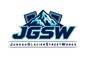 JGSW 卡片与冰川主题 Logo